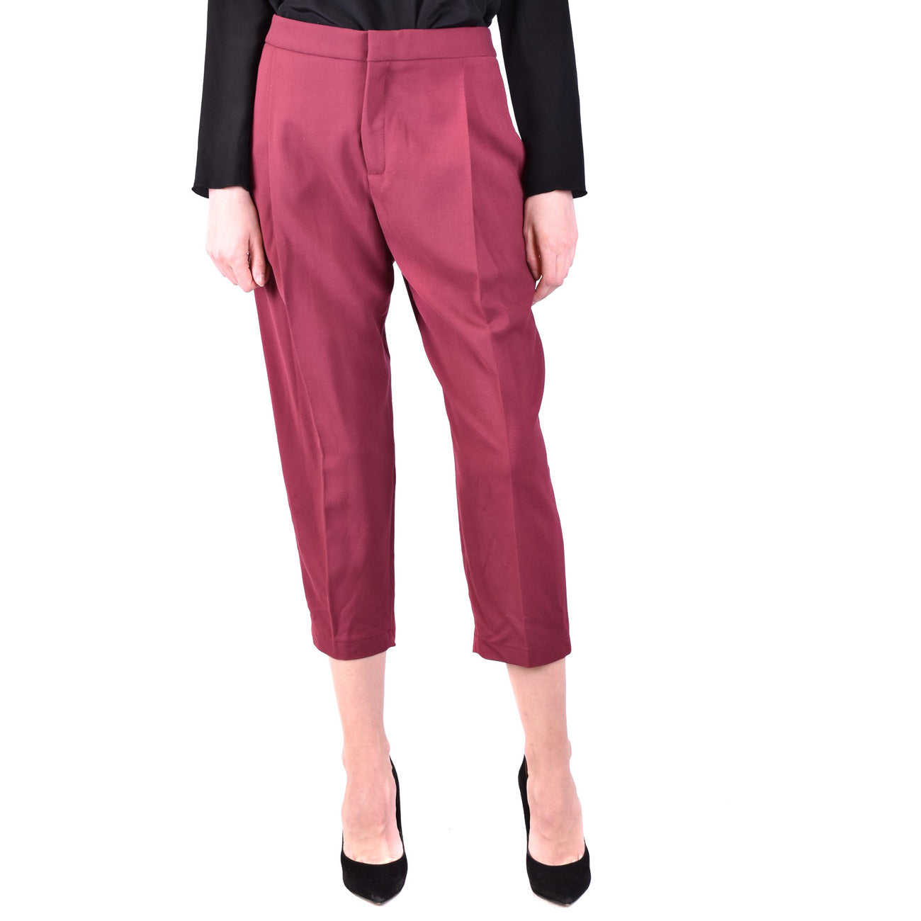 Elisabetta Franchi Broek Dames Bordeaux