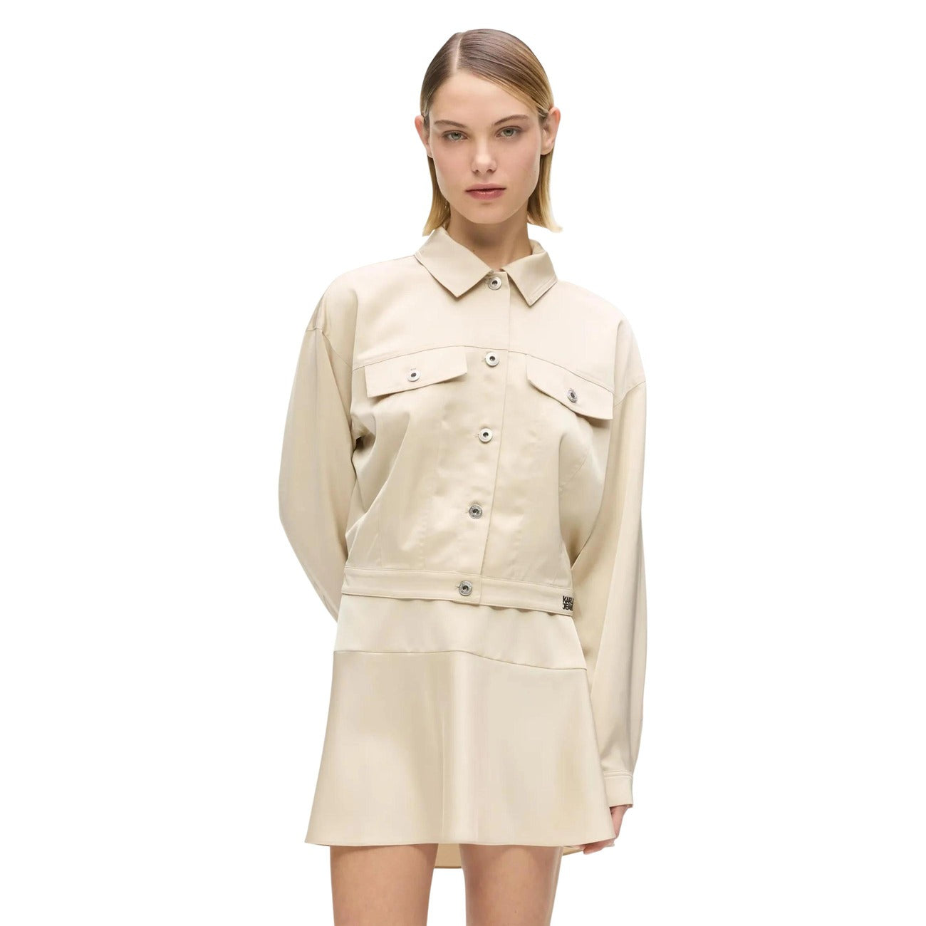 Karl Lagerfeld Jeans Jack Damen Beige