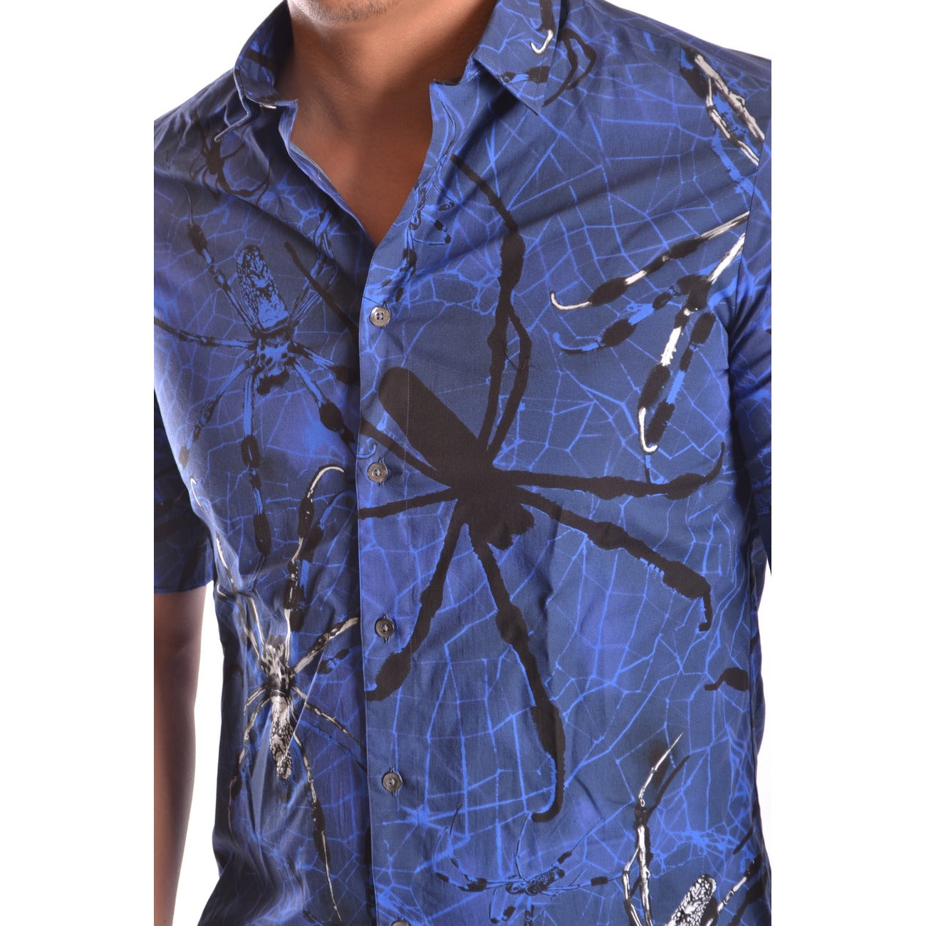 Alexander Mcqueen Shirt Herren Blau