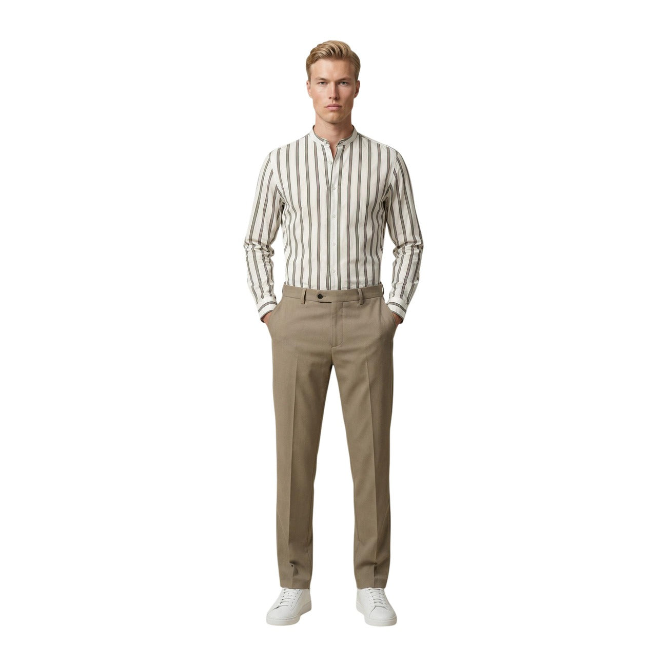 Gianni Lupo Shirt Herren Weiß