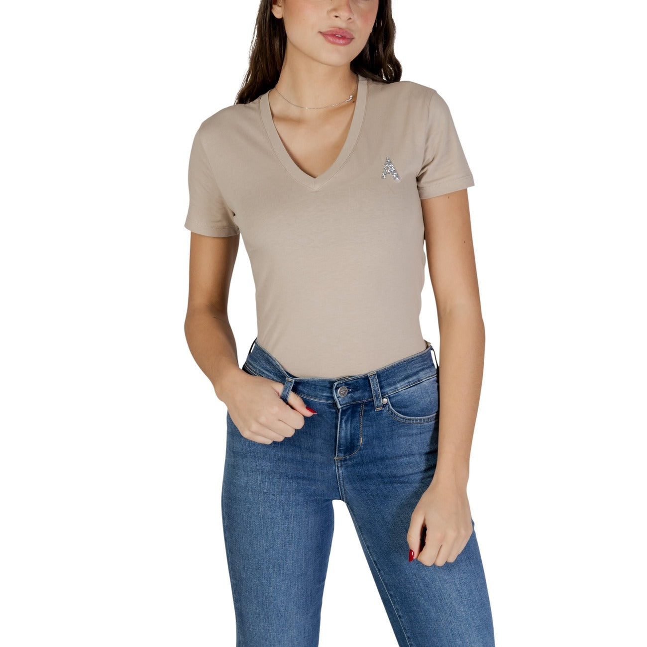 Armani Exchange T-Shirt Damen Schwarz #2450835