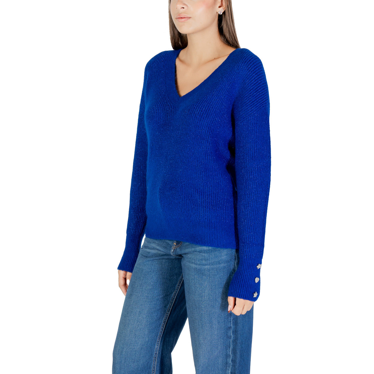 Morgan De Toi Strickmode Damen Blau