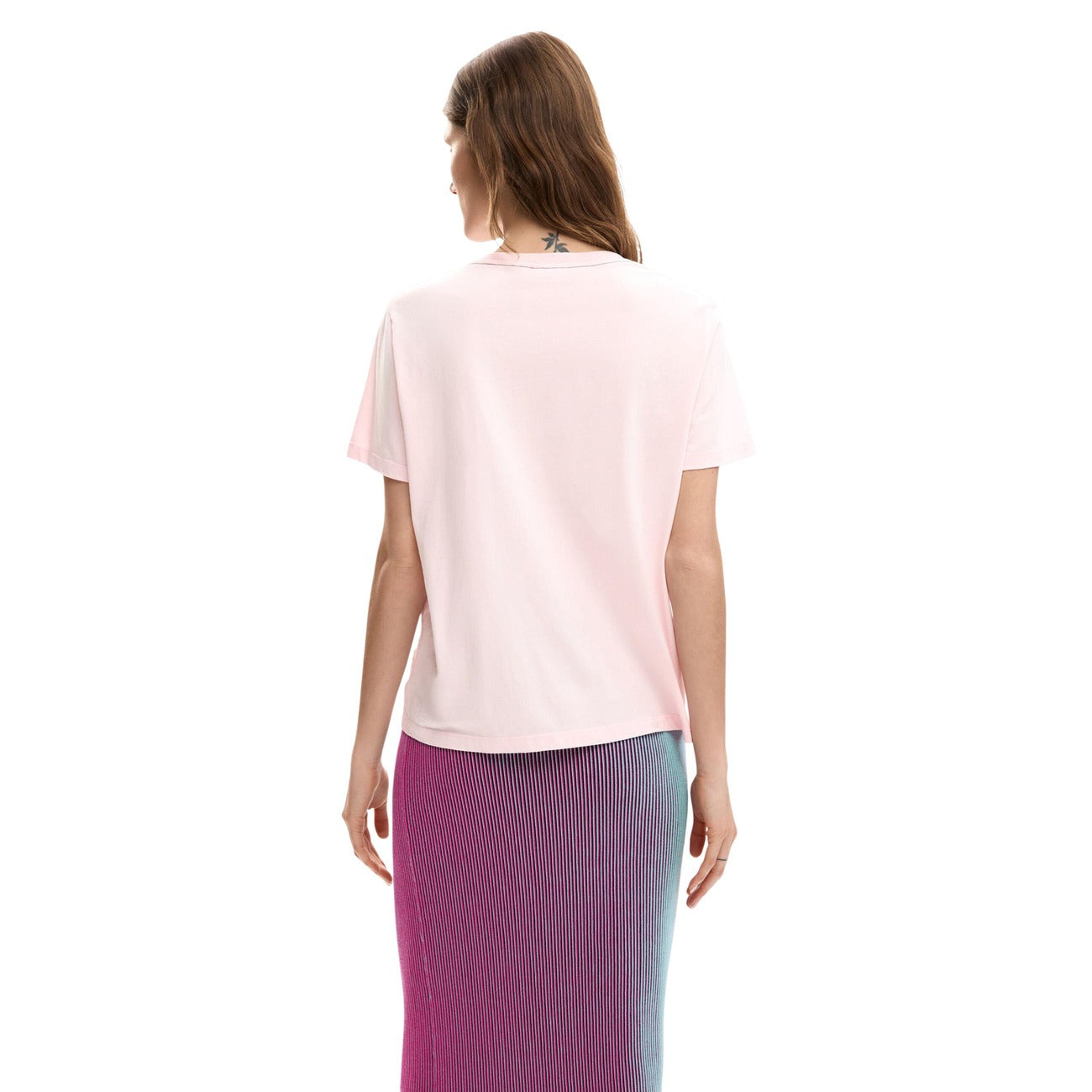 Desigual T-Shirt Damen Rosa