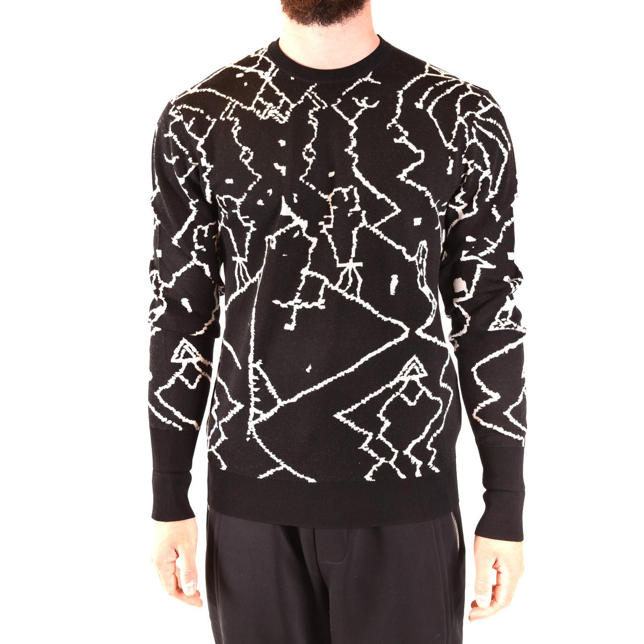 Neil Barrett Strickmode Herren Schwarz