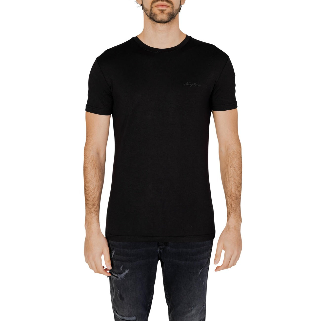 Antony Morato T-shirt Heren Zwart #2209311