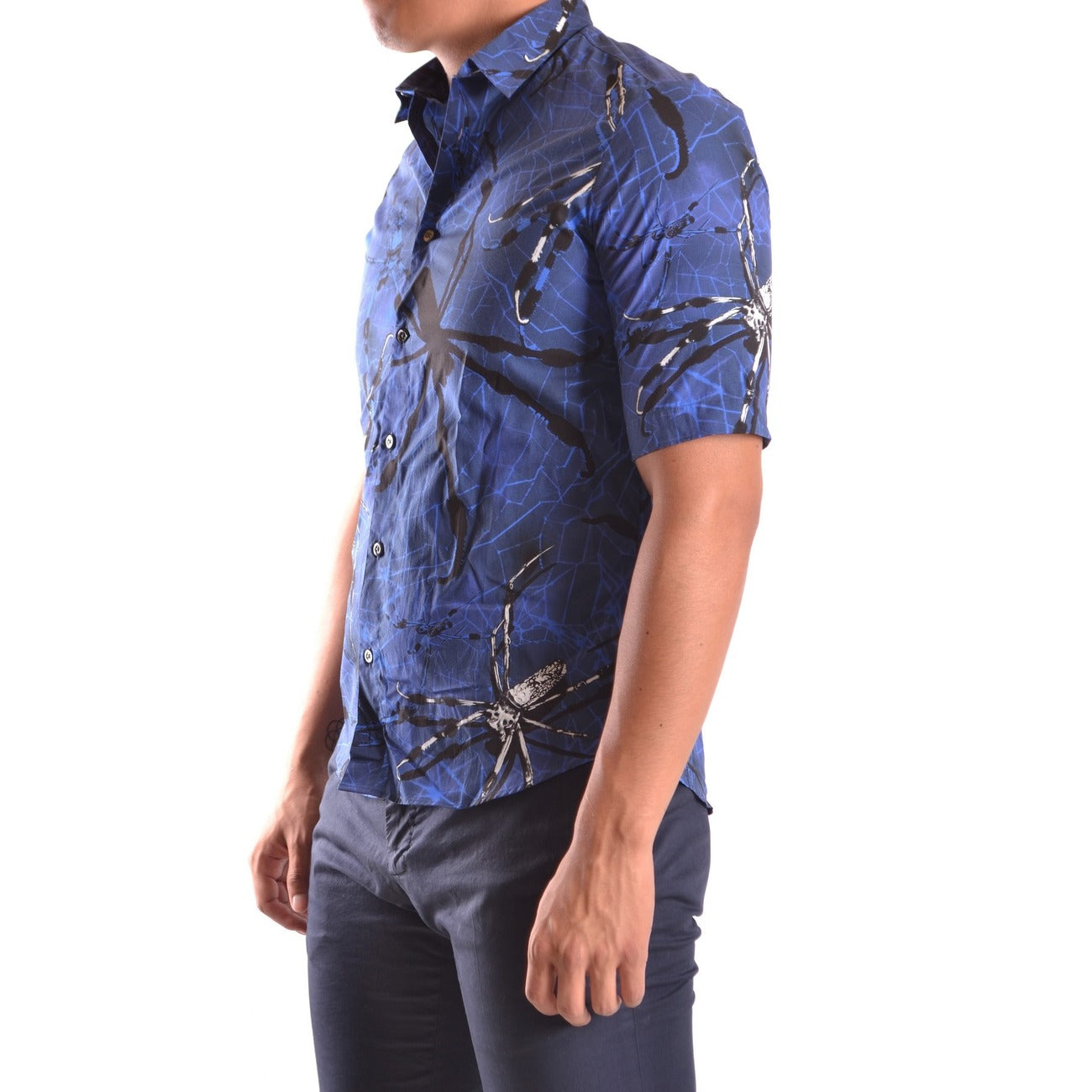 Alexander Mcqueen Shirt Herren Blau