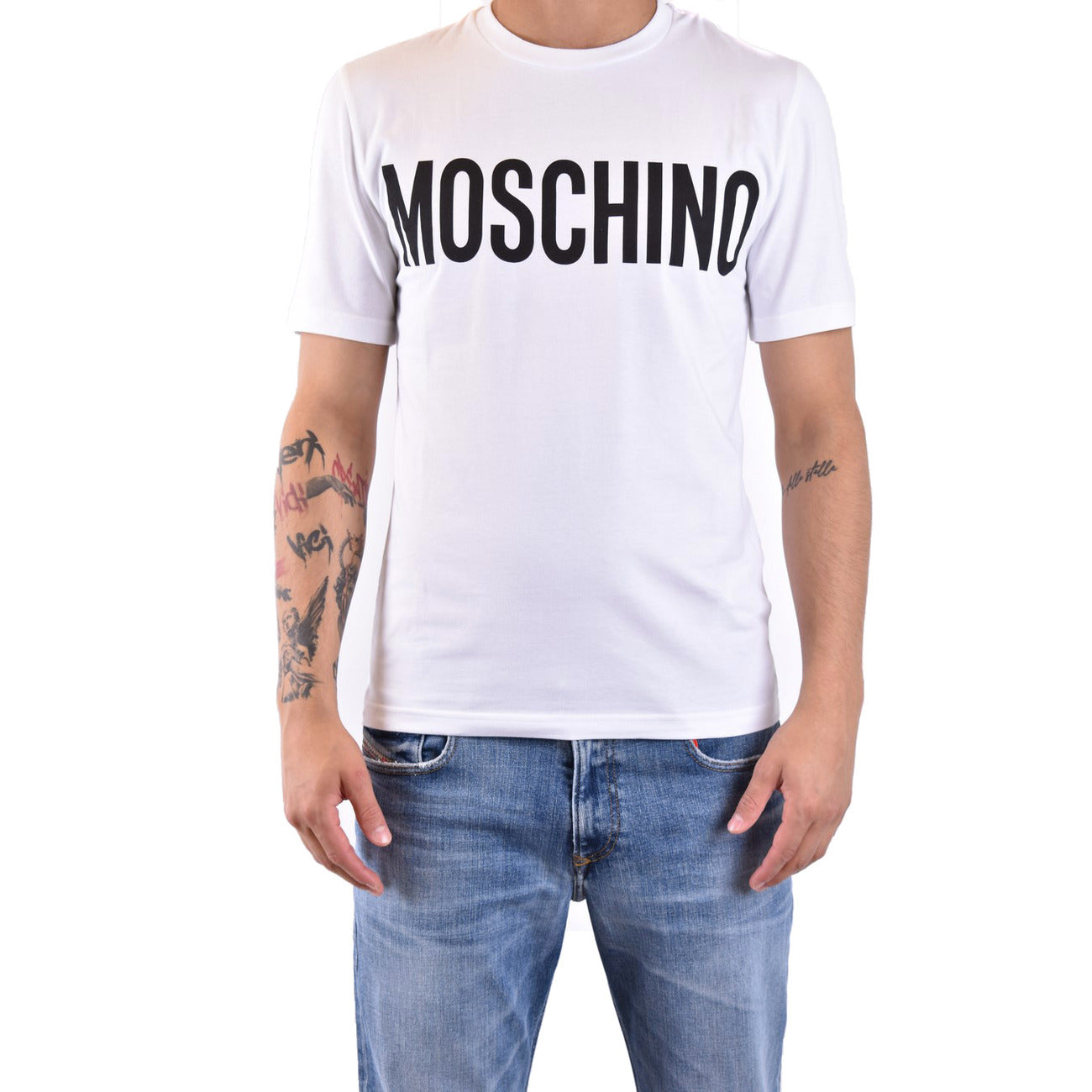 Moschino T-shirt Heren Wit #2424518