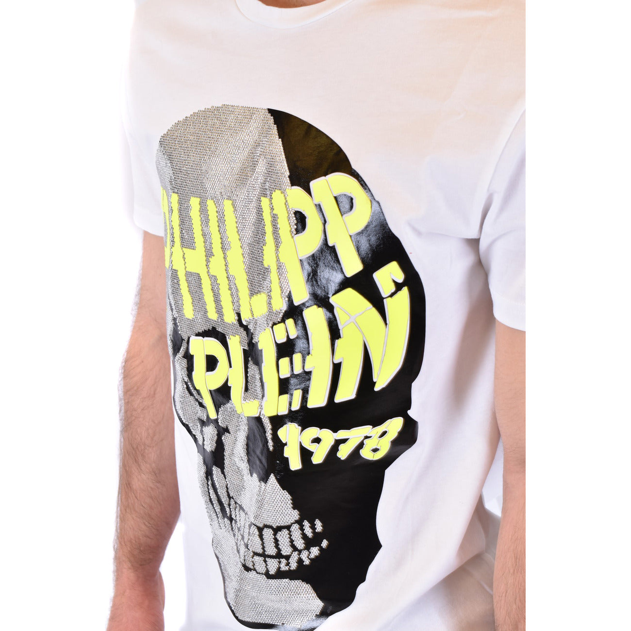 Philipp Plein T-shirt Heren Wit Wit