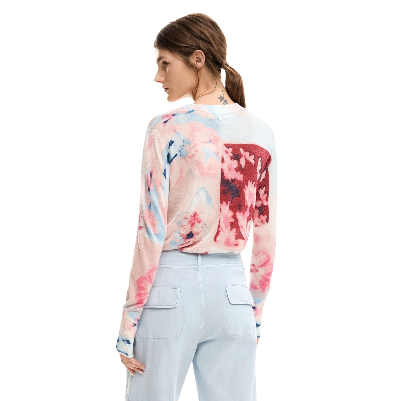 Desigual Strickmode Damen Rosa