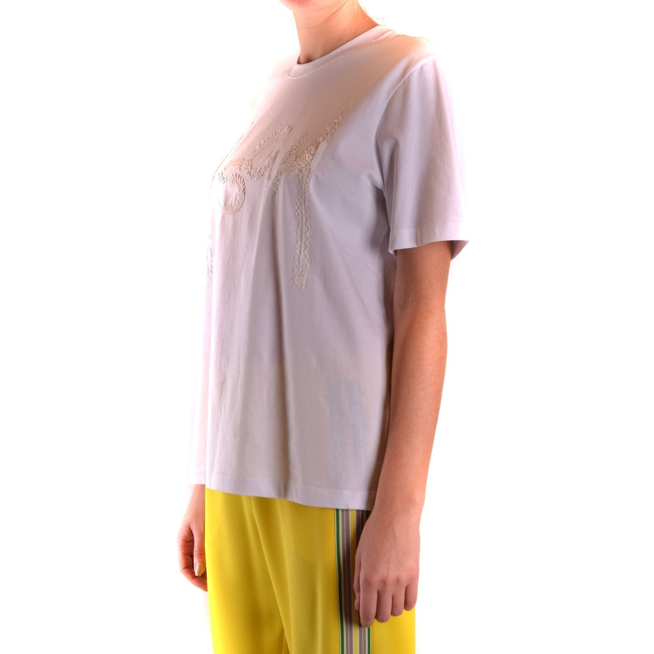 Msgm T-Shirt Damen Weiß