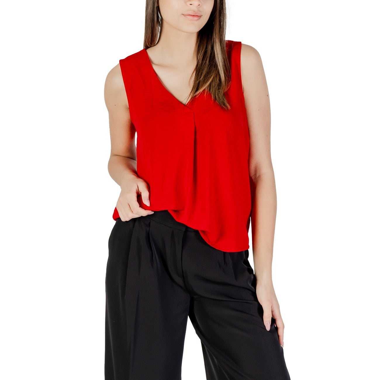Only Vest Dames Rood