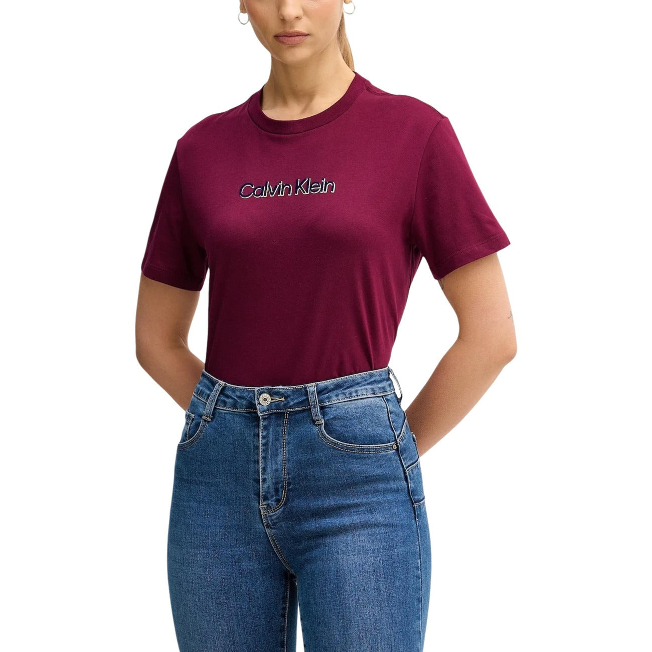 Calvin Klein Jeans T-Shirt Damen Schwarz #2451715
