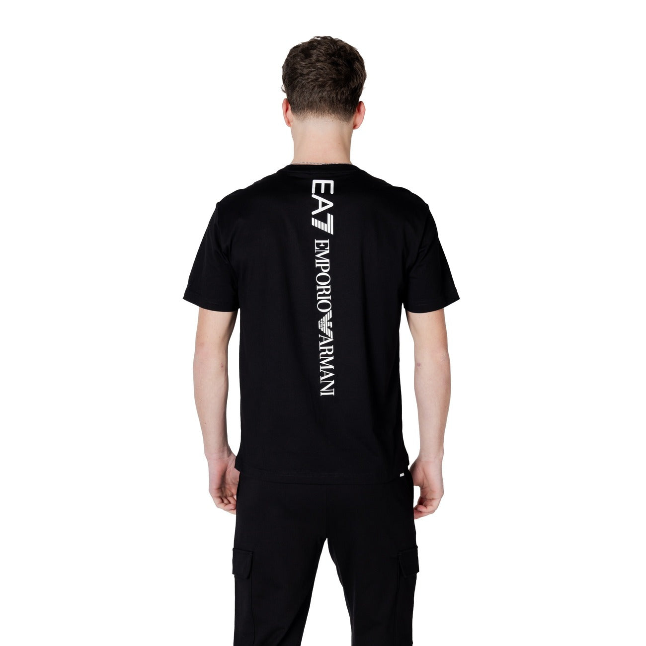 Ea7 T-shirt Heren Zwart