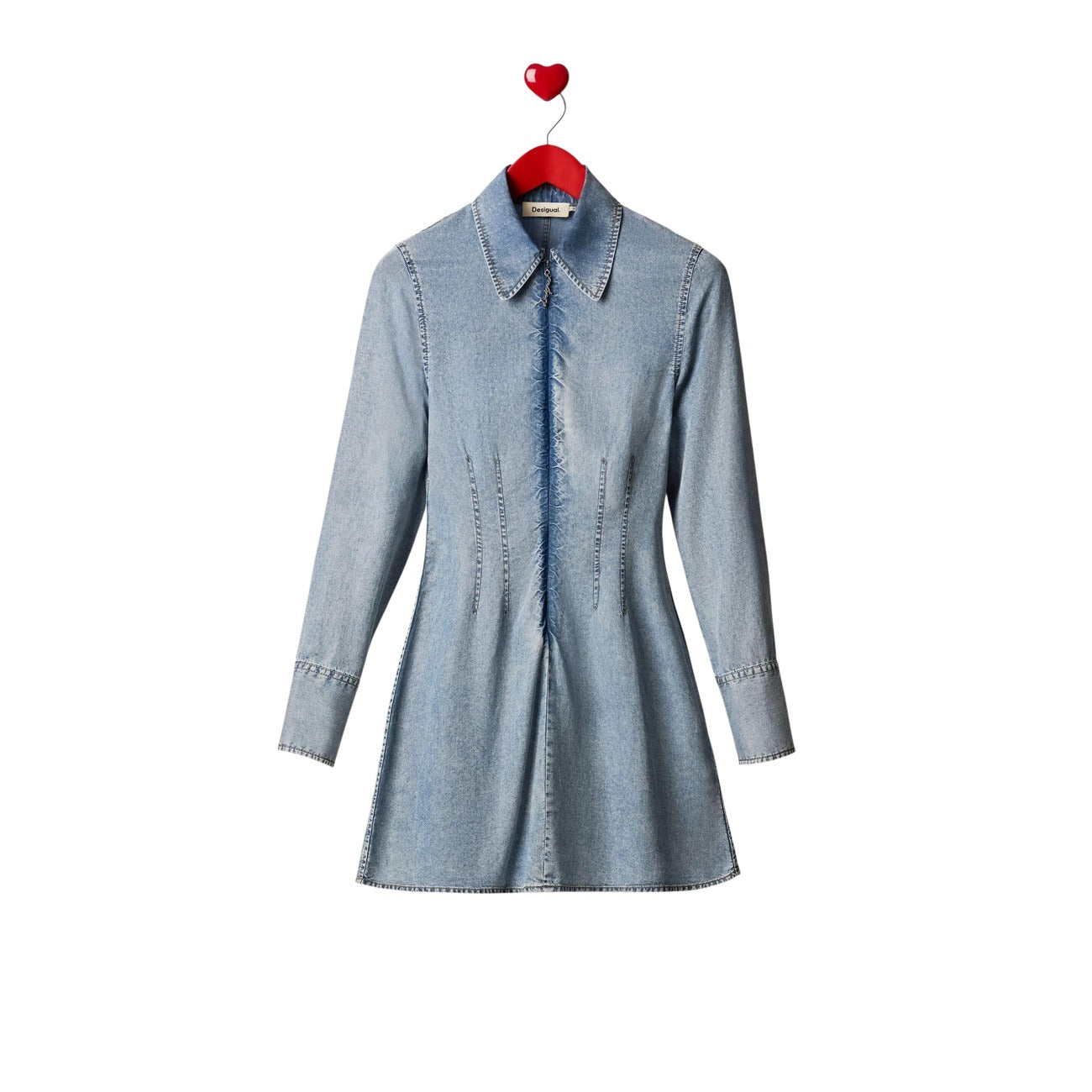 Desigual Kleid Damen Hellblau #2454725