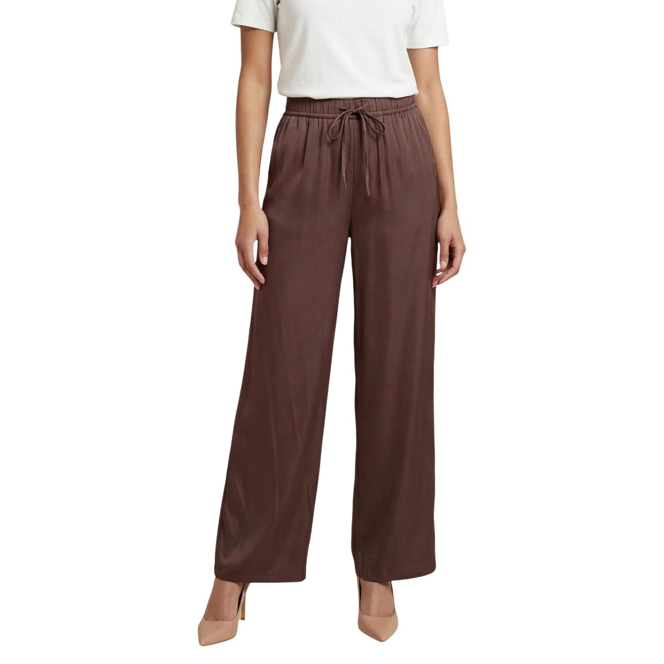 Only Trousers Women Beige #2454974