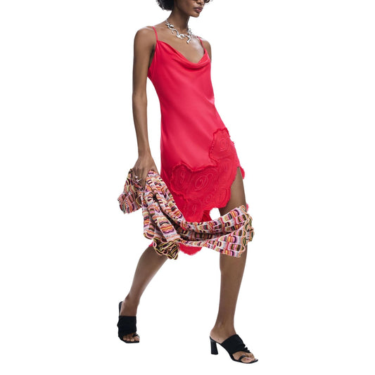 Desigual Kleid Damen Fuchsia #2450122