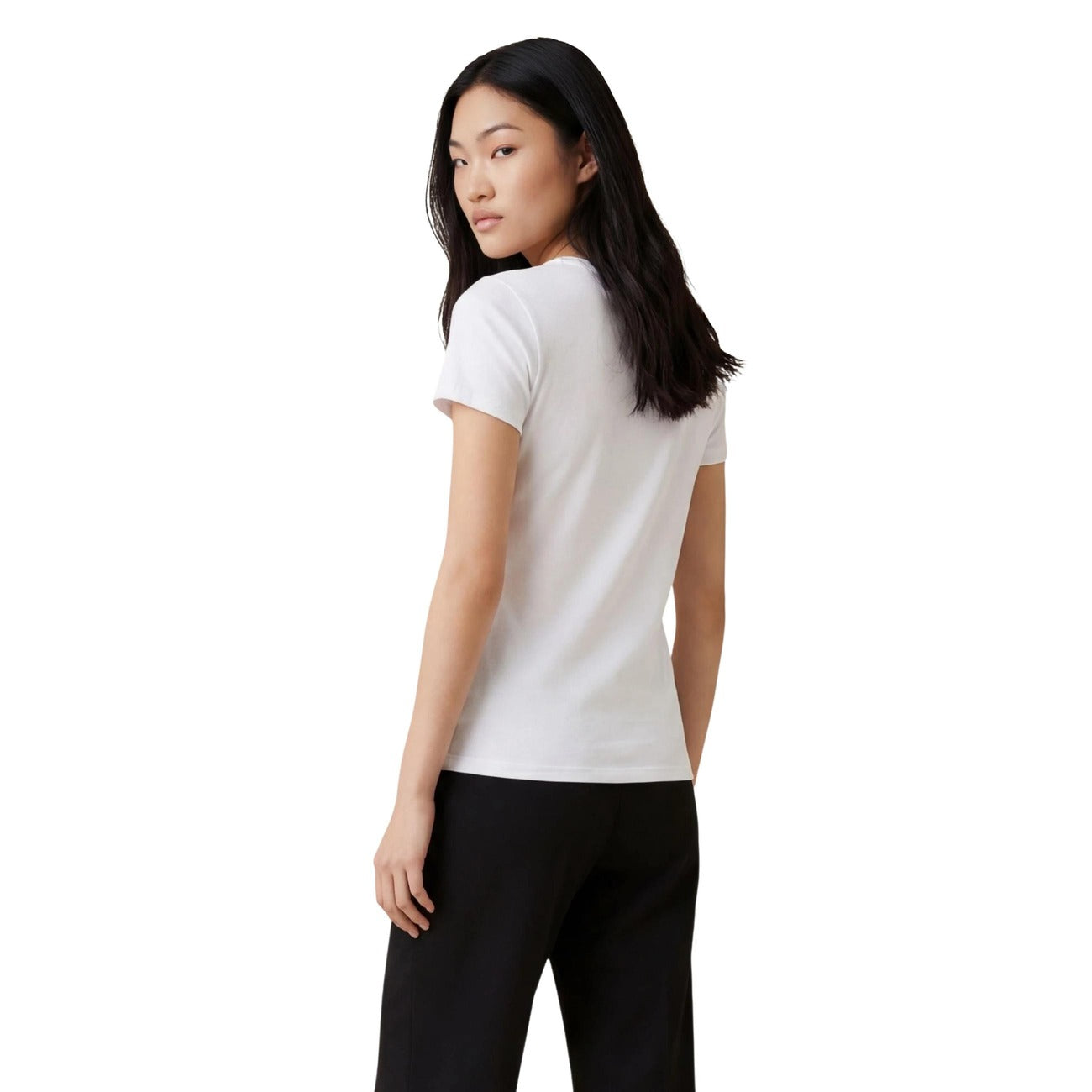 Armani Exchange T-shirt Dames Wit