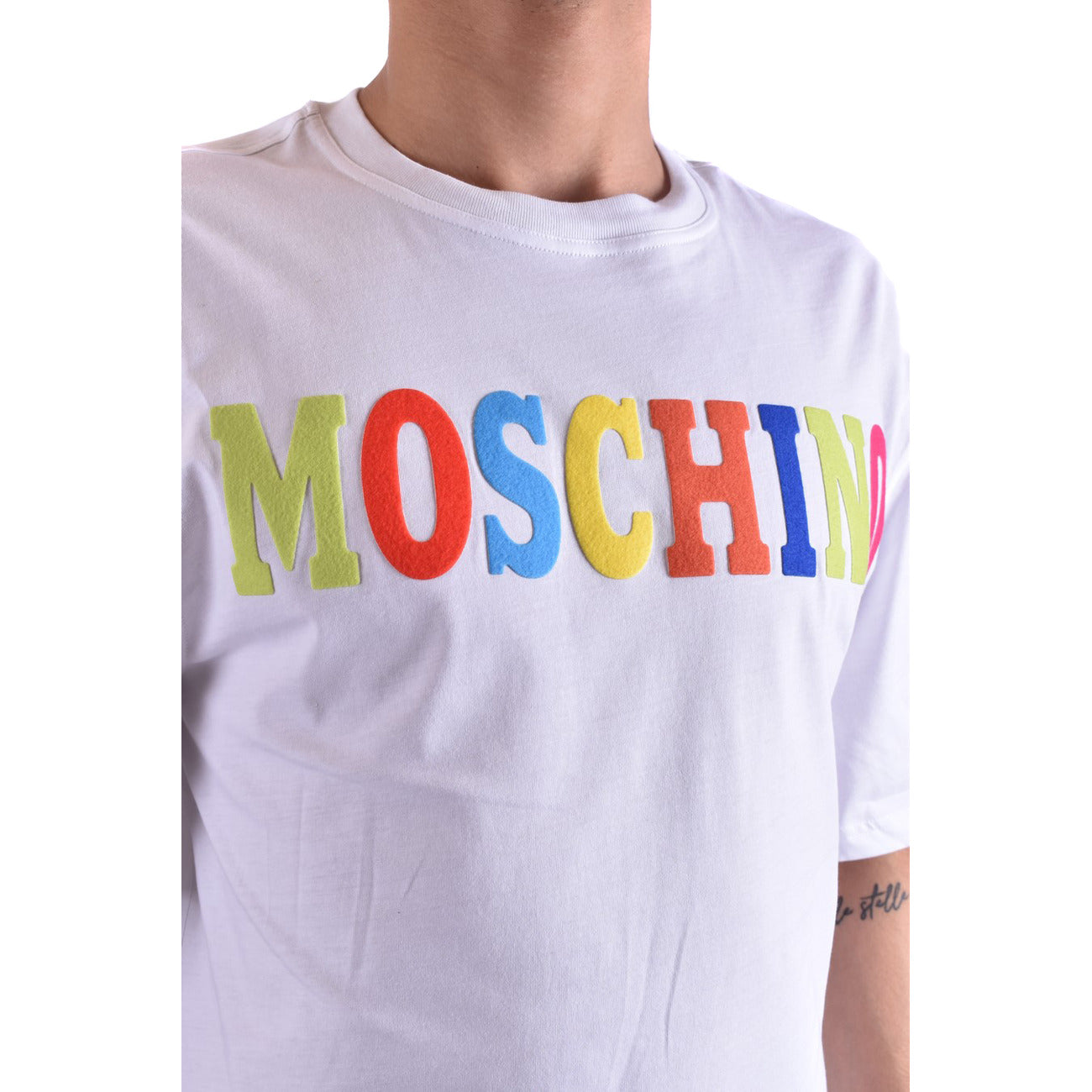 Moschino T-shirt Heren Wit #2424510