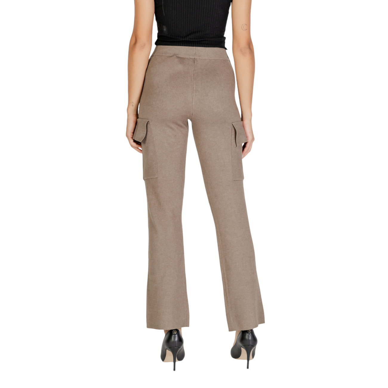 Vila Clothes Hose Damen Beige