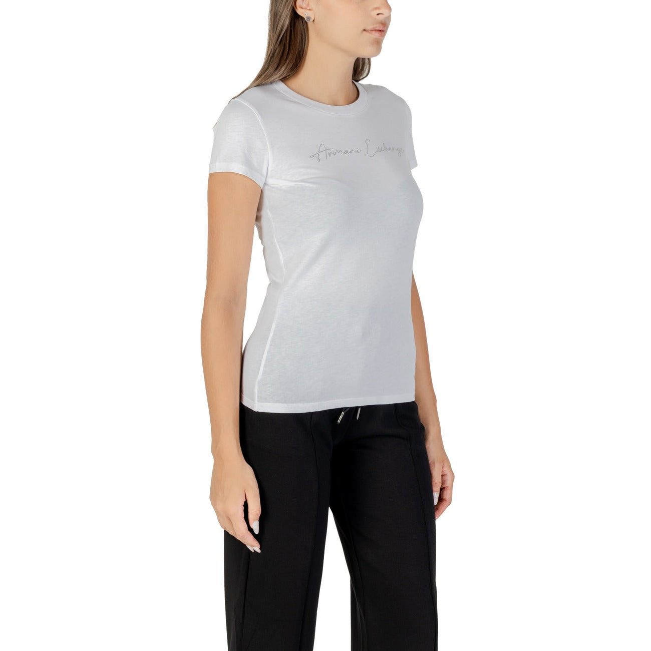 Armani Exchange T-shirt Dames Wit #2430275