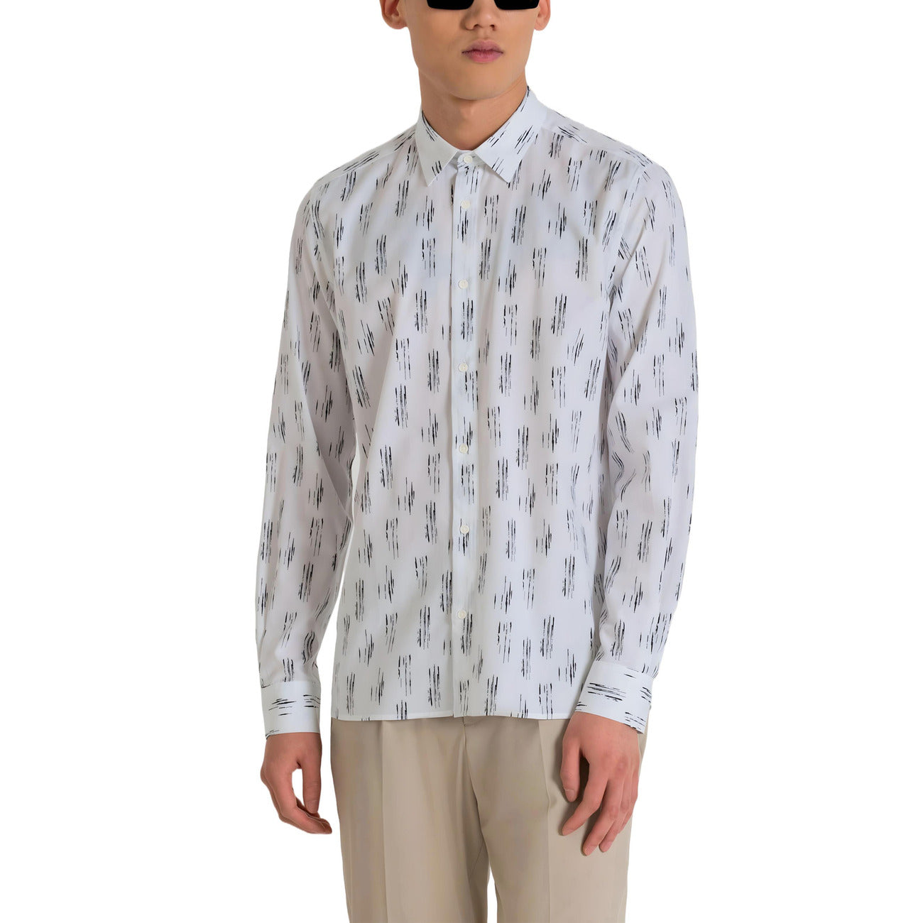 Antony Morato Shirt Heren Wit #2463074