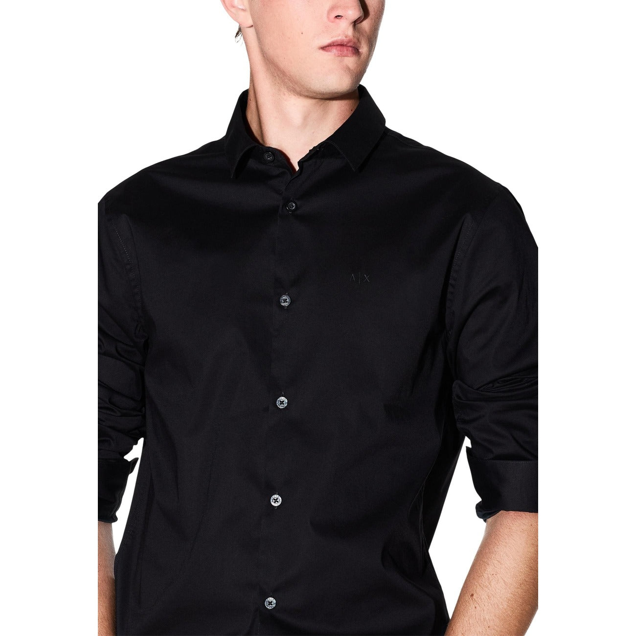 Armani Exchange Shirt Herren Schwarz