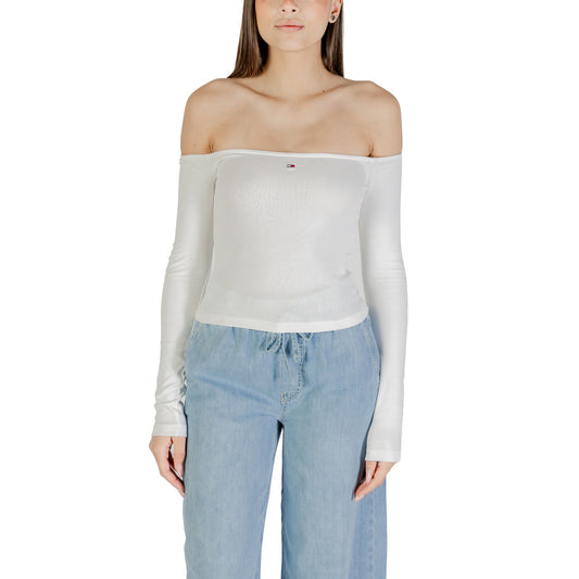 Tommy Hilfiger Jeans Top Damen Weiß #2424164