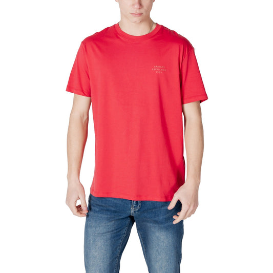 Armani Exchange T-shirt Heren Rood