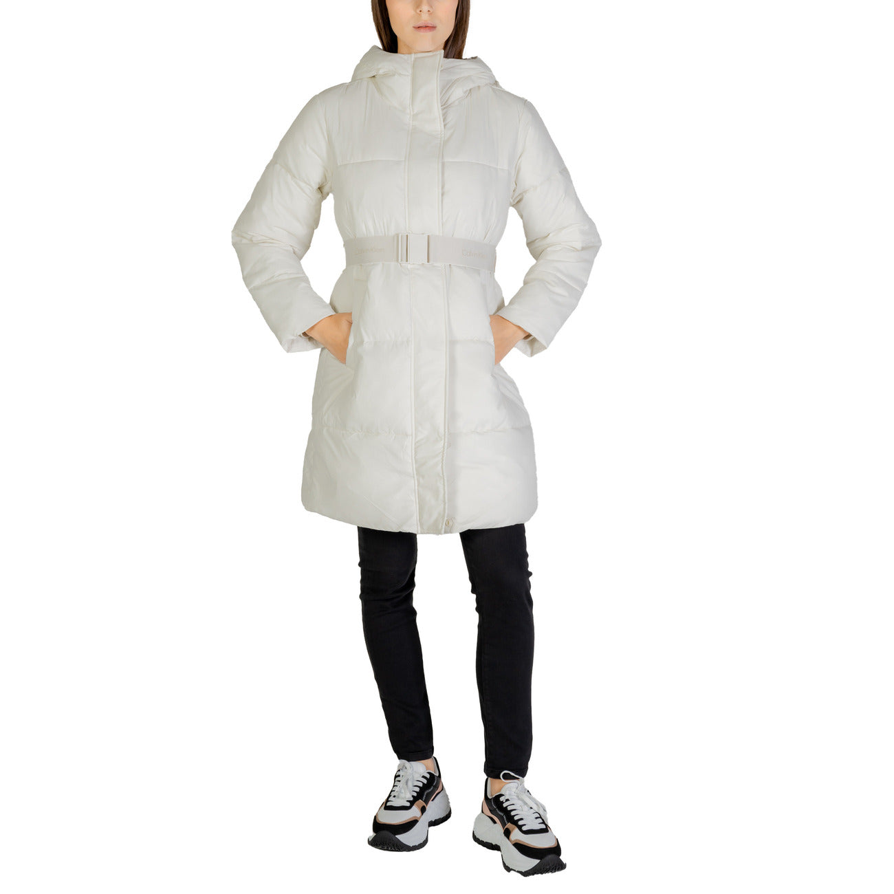 Calvin Klein Jeans Windjack Dames Wit #2350258