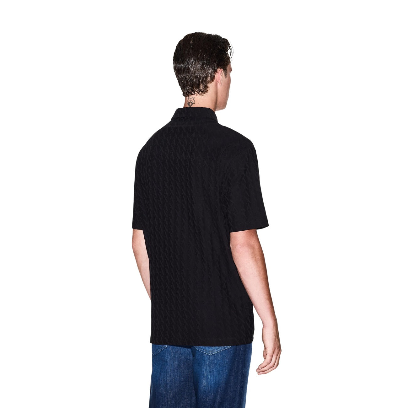 Armani Exchange Polo Top Herren Schwarz #2453900