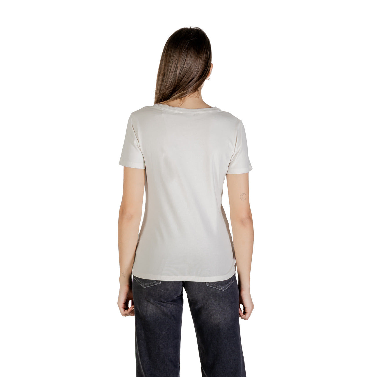 Guess Active T-Shirt Damen Beige #2426176