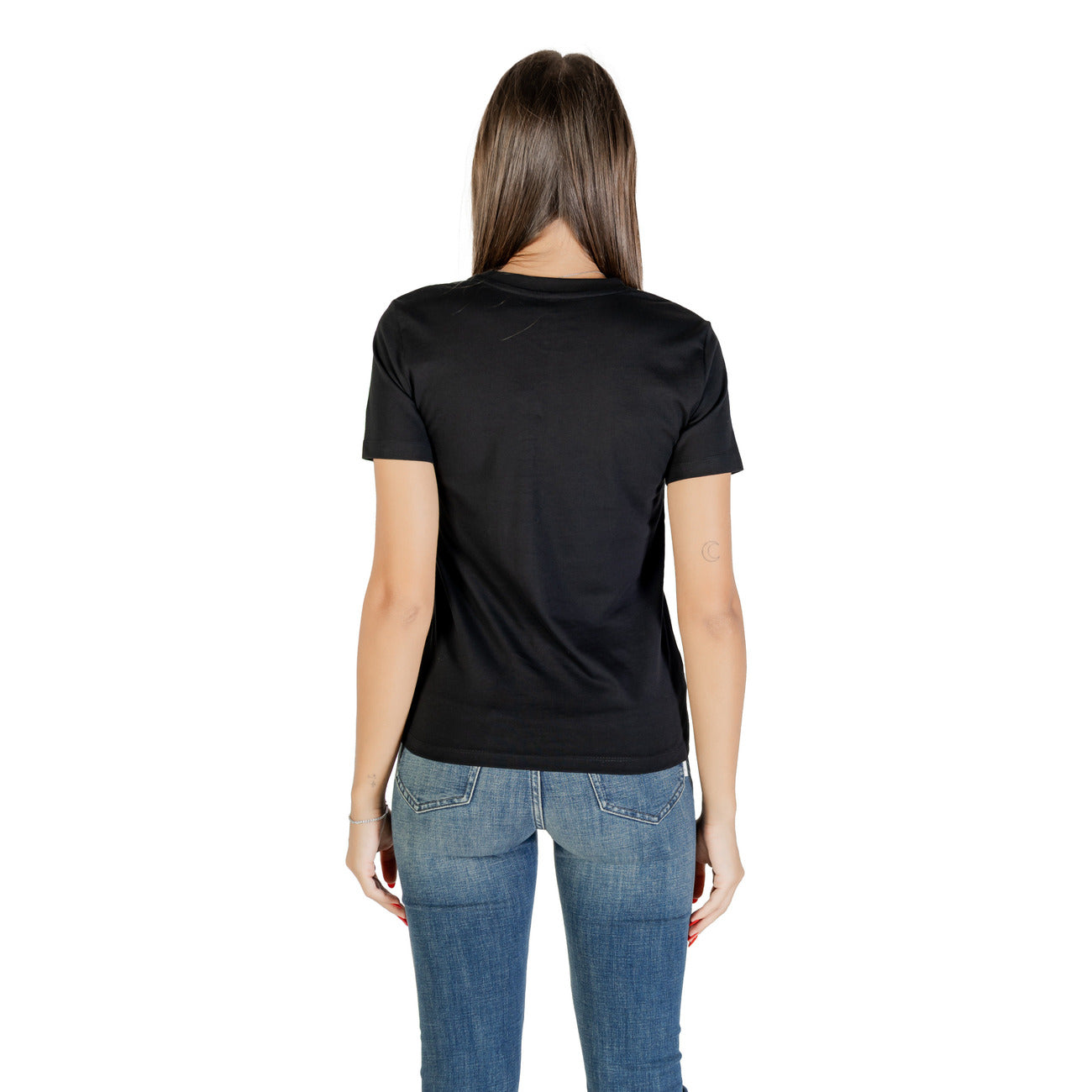 Only T-shirt Dames Zwart #2432819