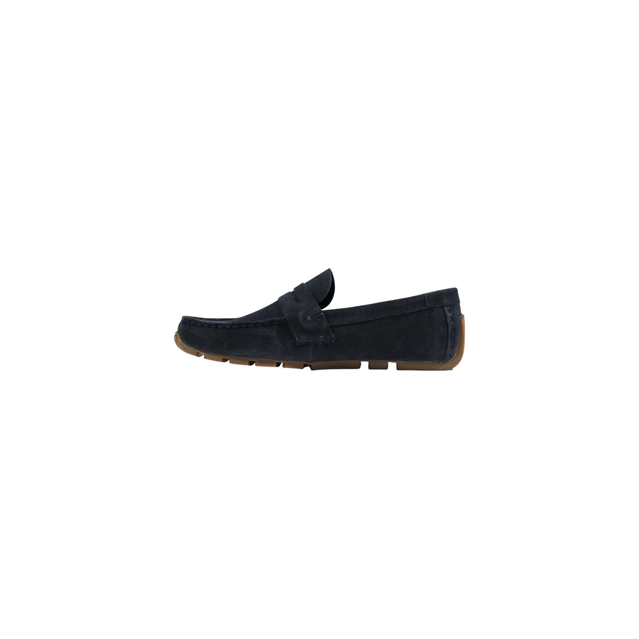 Clarks Herren Moccassin Blau