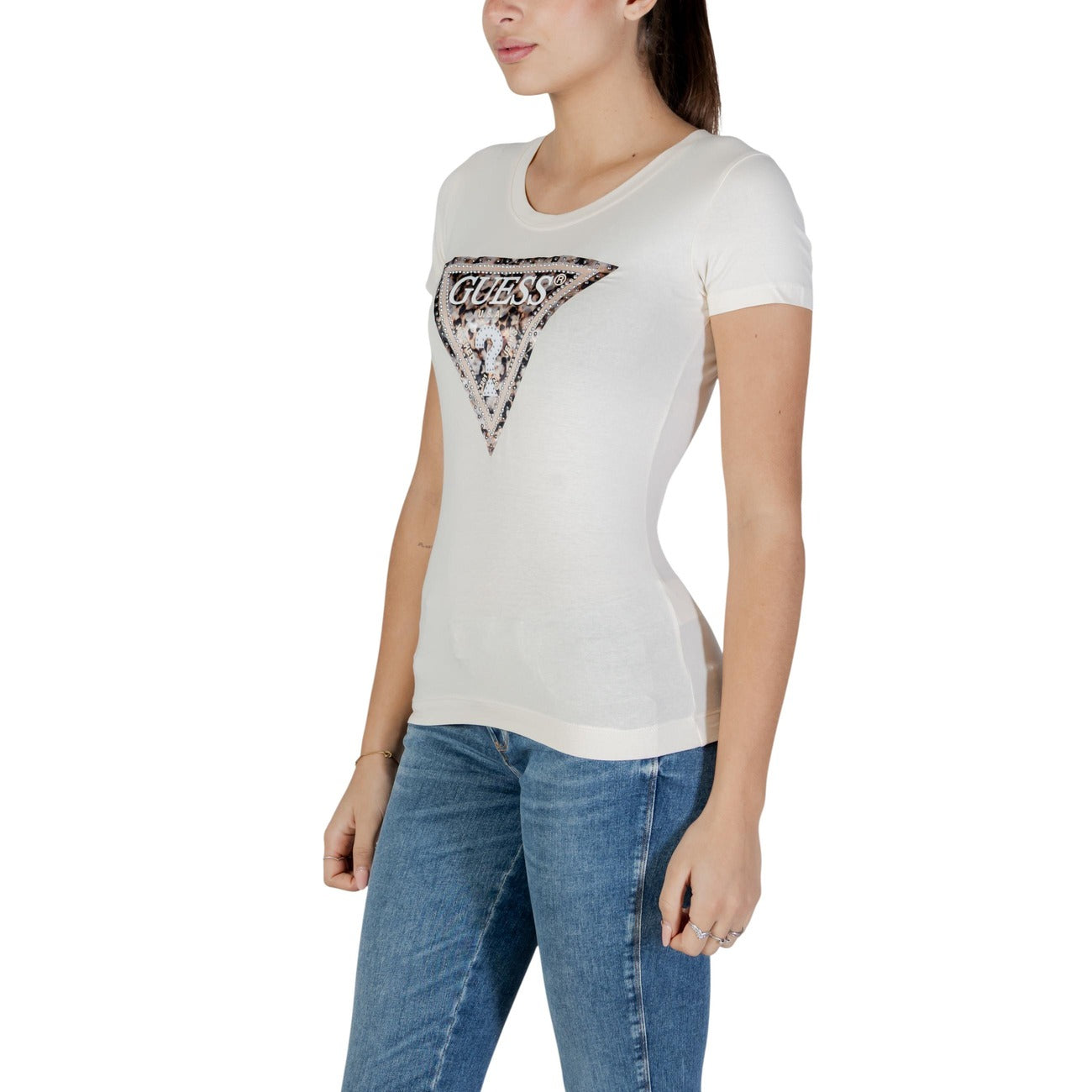 Guess T-Shirt Damen Weiß #2449441