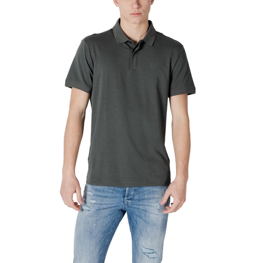 Ea7 Polo Top Heren Groen