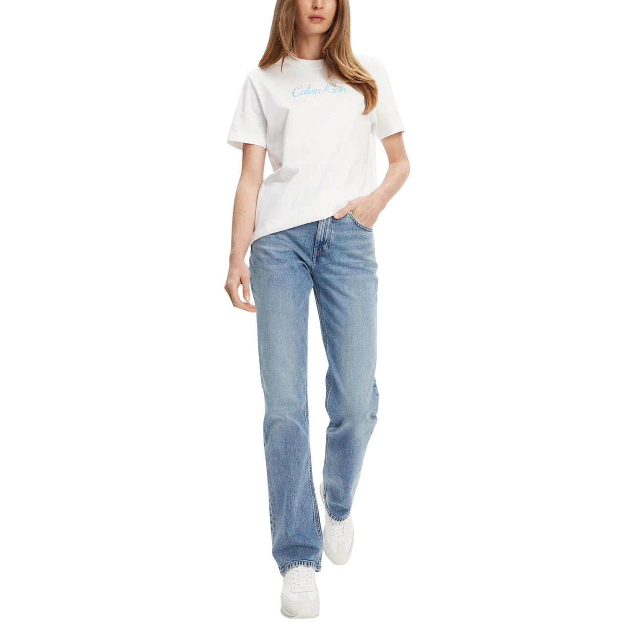 Calvin Klein Jeans Jeans Damen Hellblau #2444917