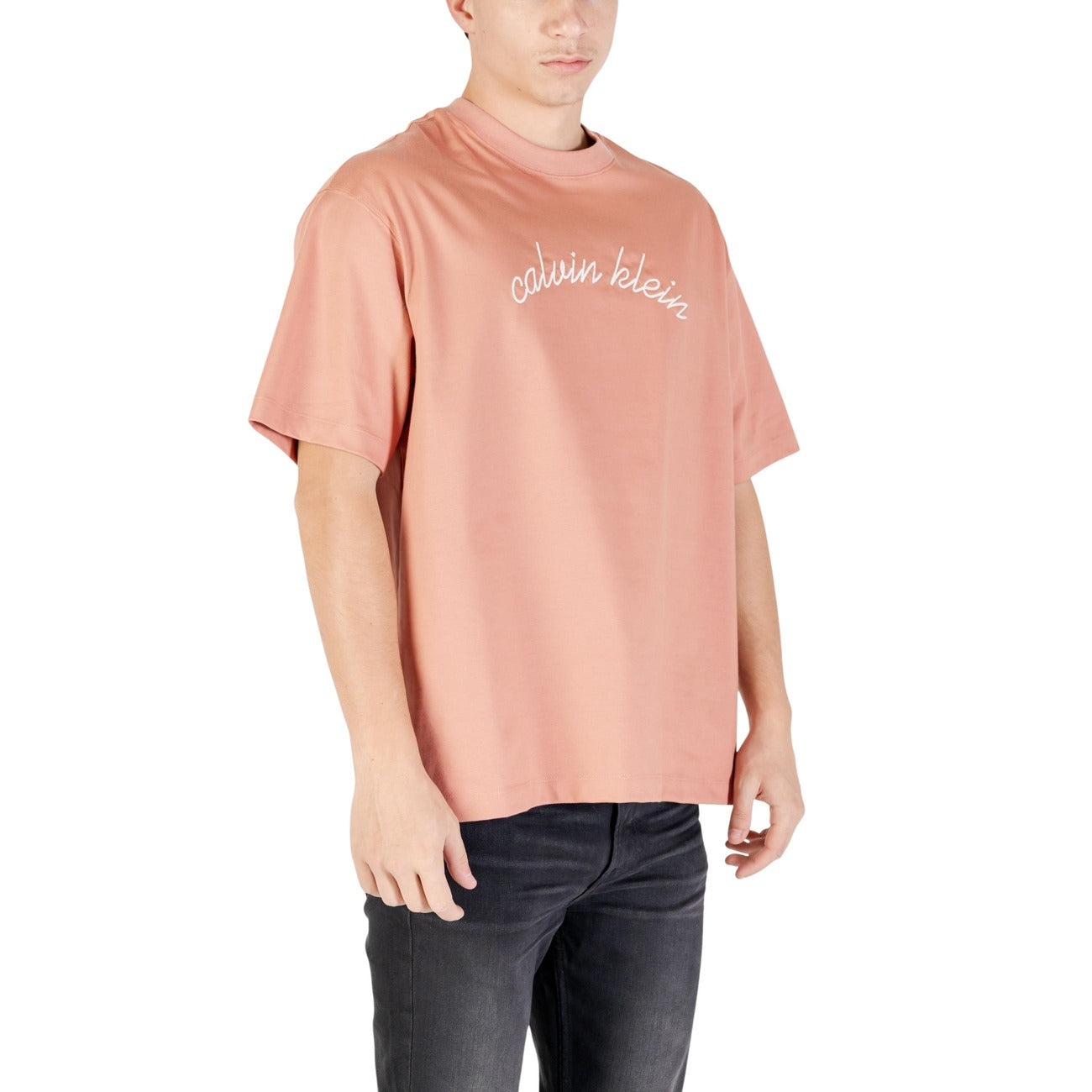Calvin Klein Jeans T-Shirt Herren Rosa #2446407