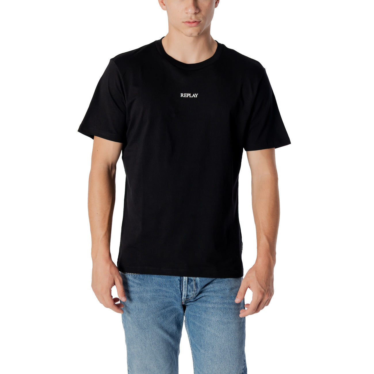 Replay T-shirt Heren Blauw #2442674