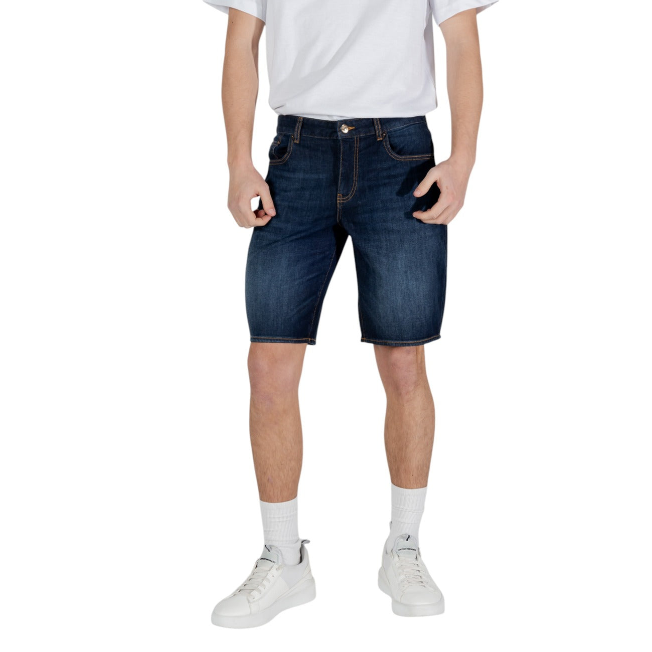 Armani Exchange Bermuda Heren Blauw #2410576