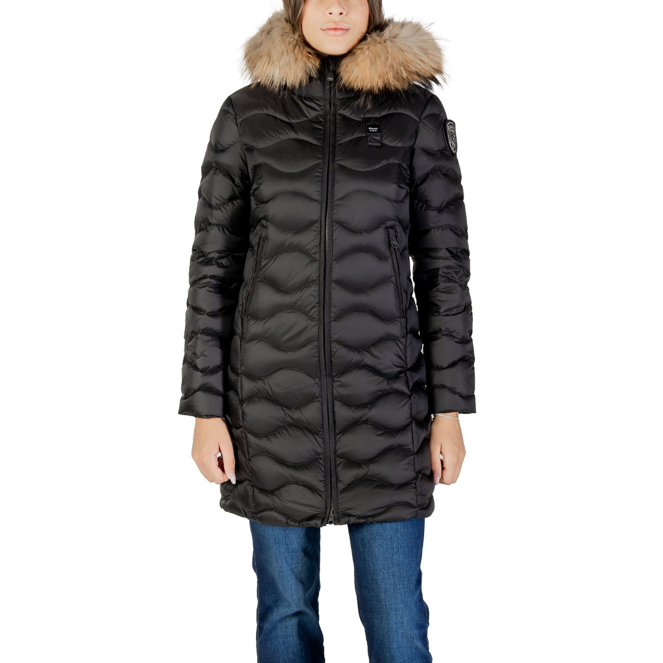 Blauer Windjack Damen Schwarz #2436330