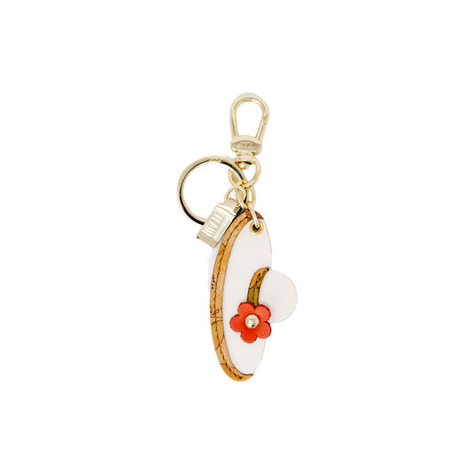 Alviero Martini Prima Classe Sleutelhanger Dames Beige #2360028