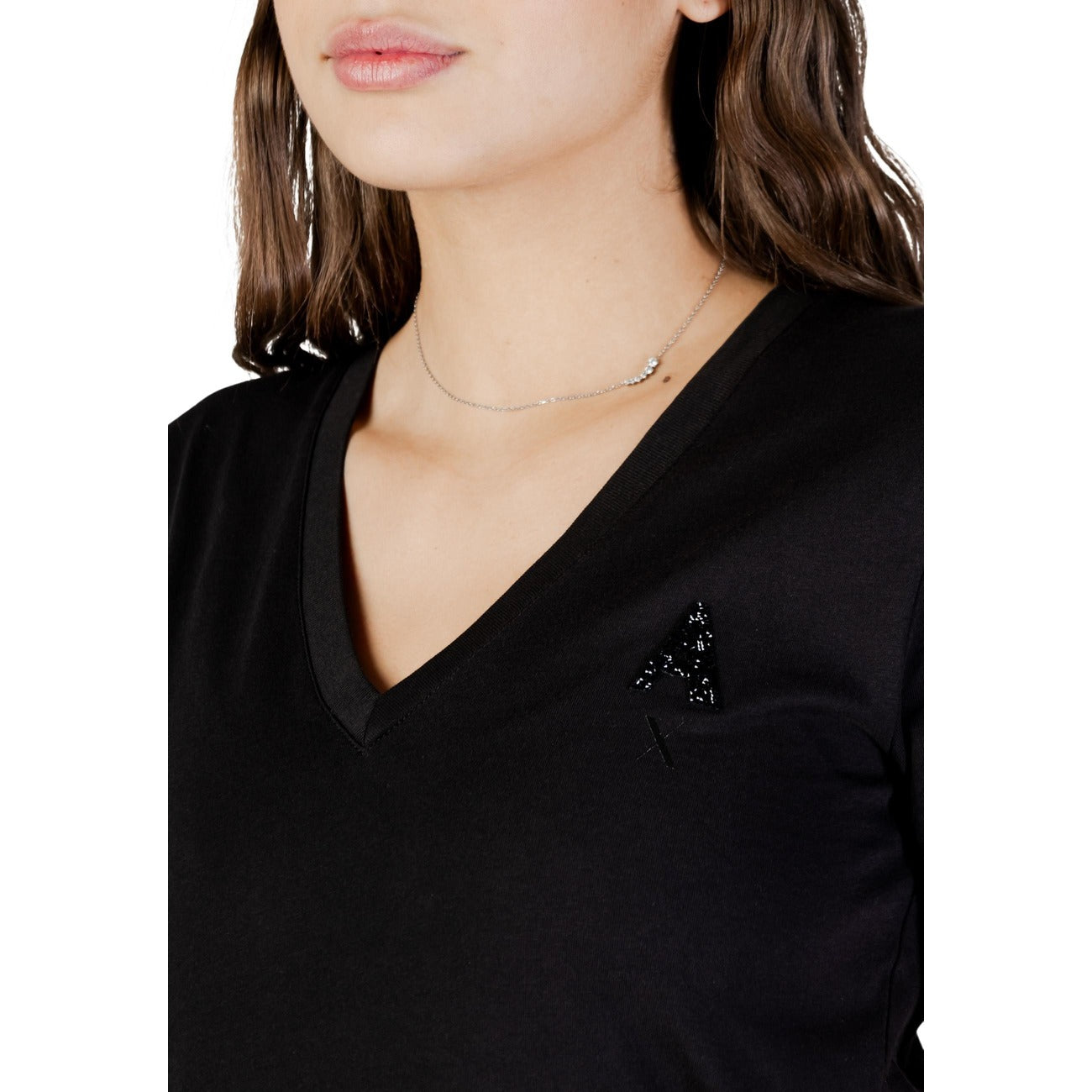 Armani Exchange T-Shirt Damen Schwarz #2450835
