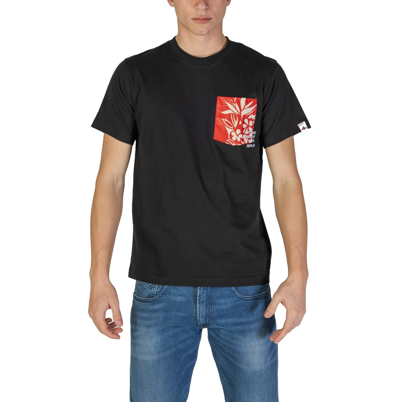 Replay T-shirt Heren Wit