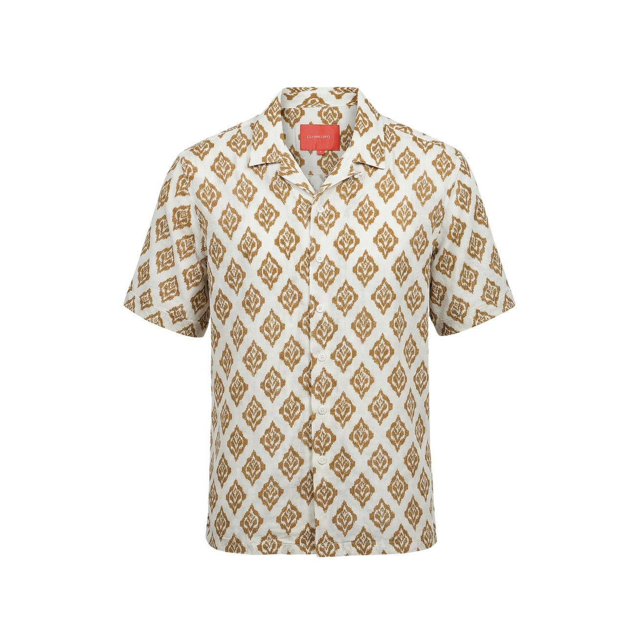 Gianni Lupo Shirt Herren Beige