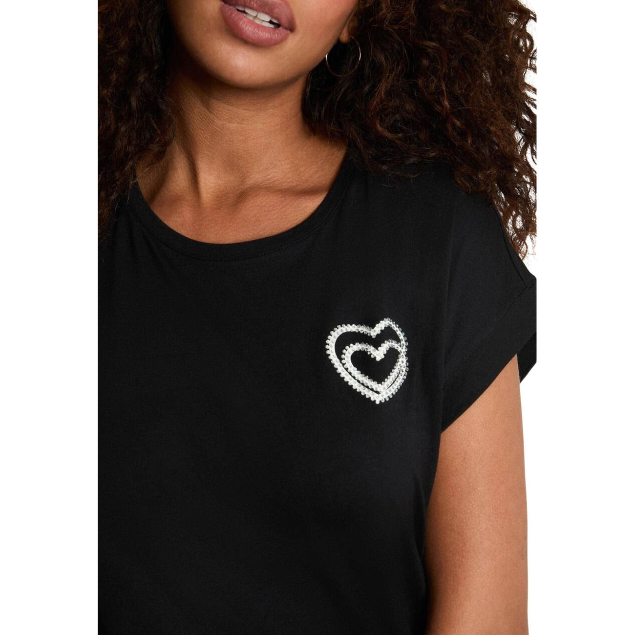 Morgan De Toi T-shirt Dames Zwart #2469648
