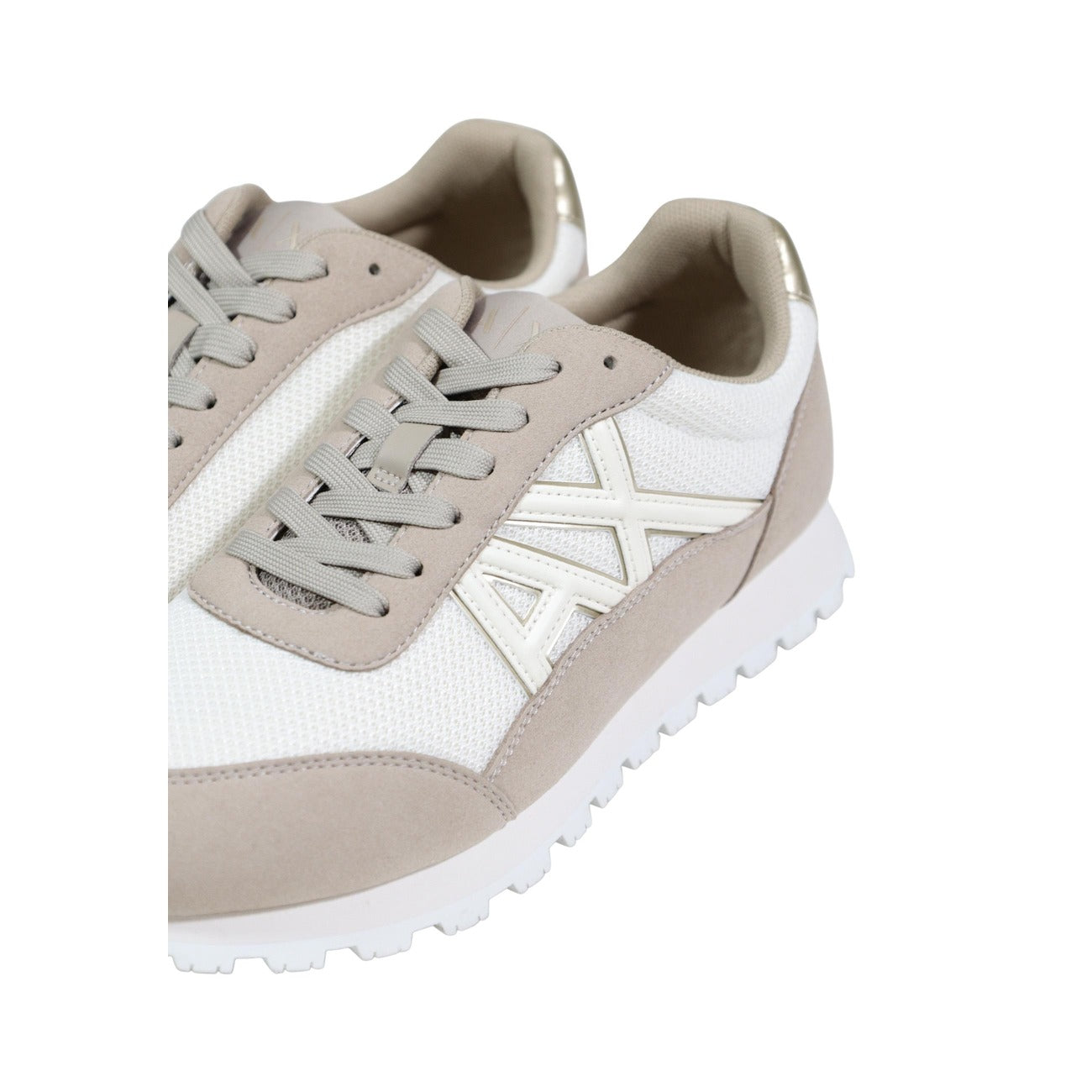 Armani Exchange Women Sneaker Beige