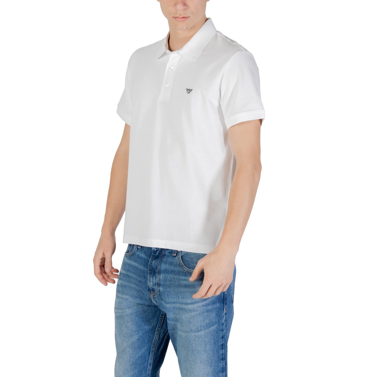 Emporio Armani Underwear Polo Top Heren Wit