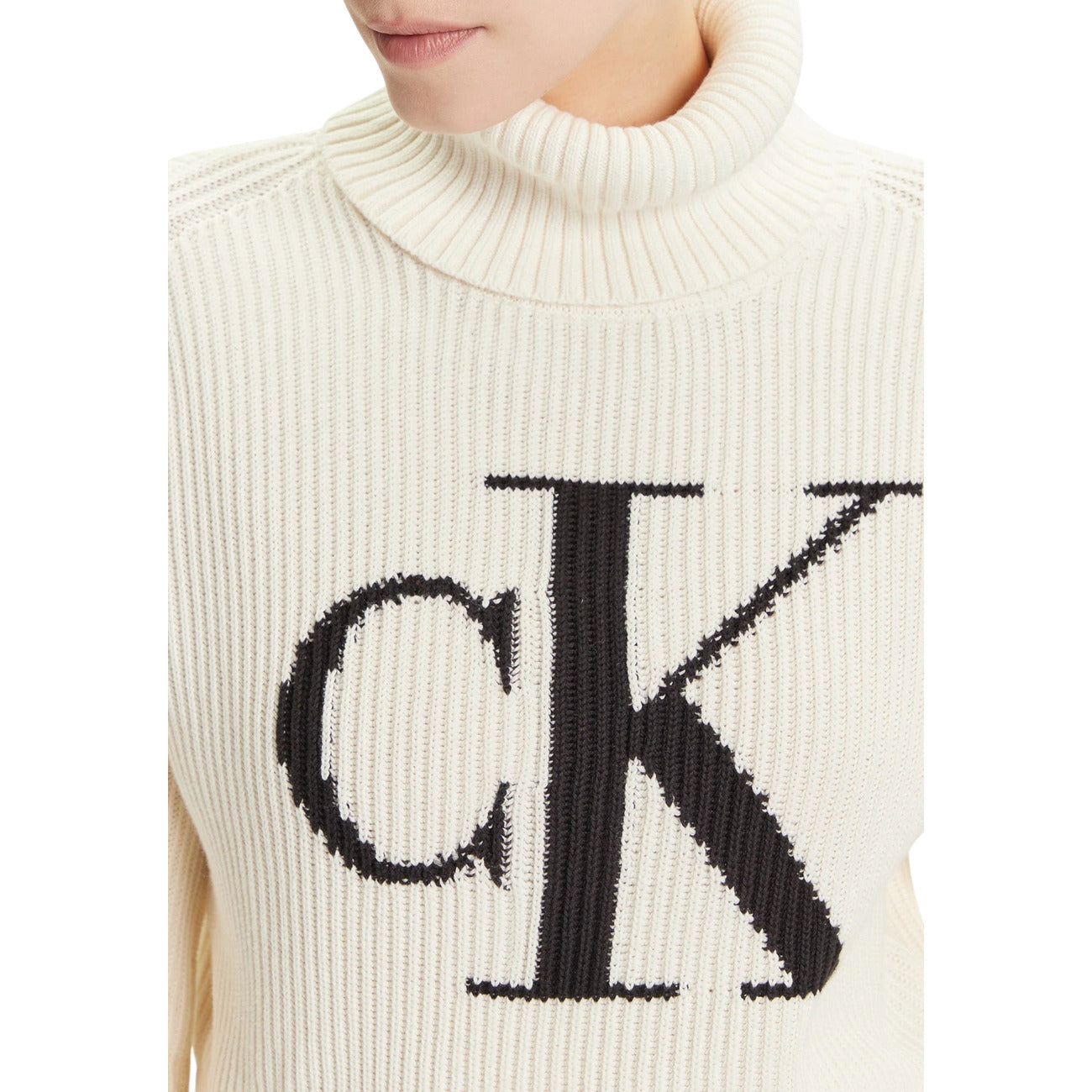 Calvin Klein Jeans Strickmode Damen Weiß
