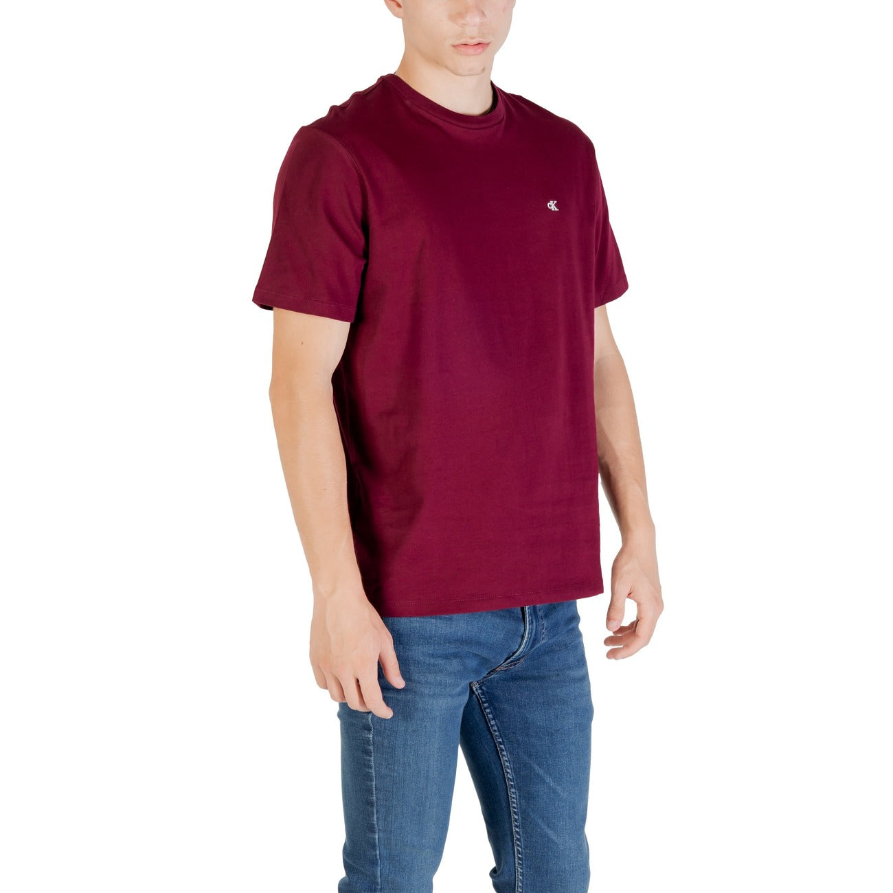 Calvin Klein Jeans T-Shirt Herren Bordeaux
