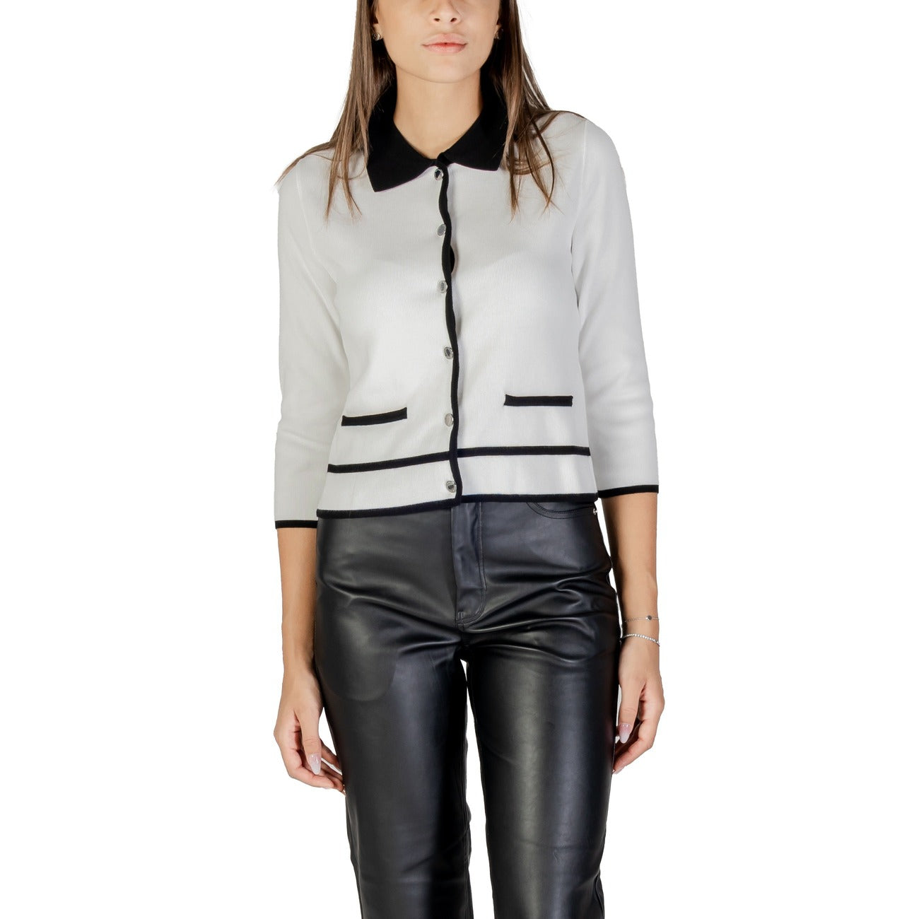 Morgan De Toi Cardigan Damen Weiß